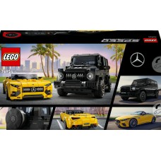 LEGO® Speed Champions Automobiliai Mercedes-AMG G 63 ir Mercedes-AMG SL 63